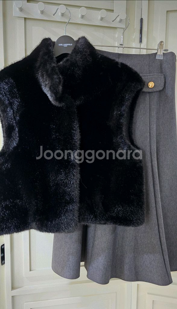 밍크 조끼--0