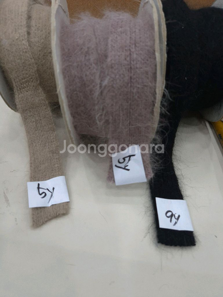 악세사리만들던재료 앙고라리본30미리--2