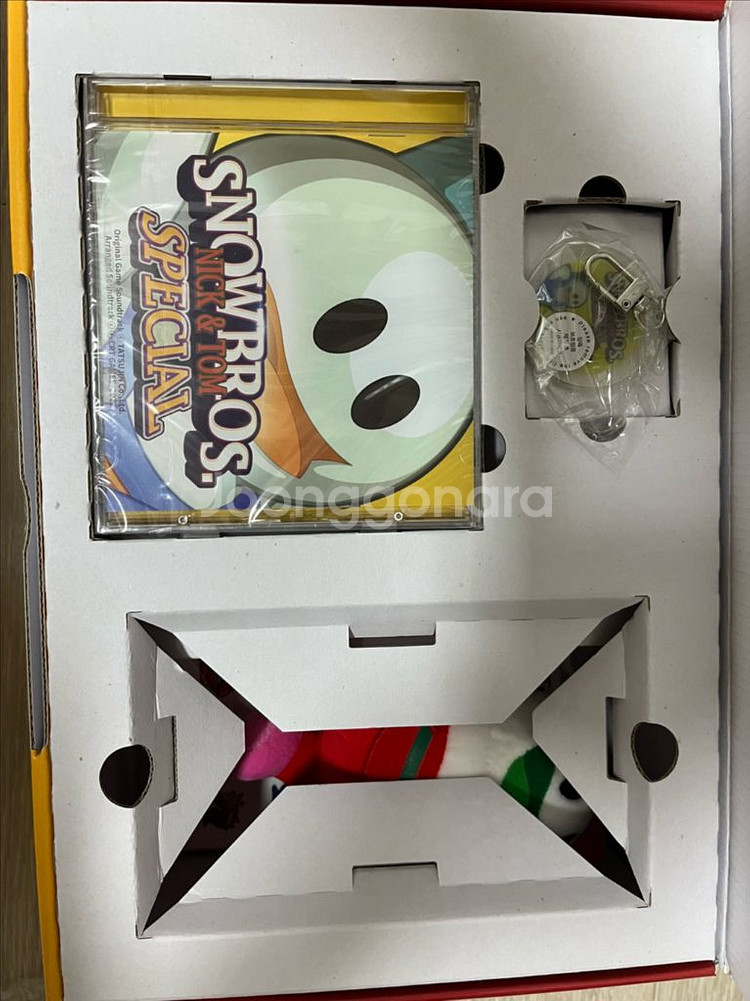 닌텐도 스위치 닉앤톰 스노우브라스1 한정판 박스셋 팝니다--3