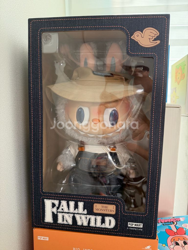 (정가)팝마트 봄에 피는 라부부 시리즈 플러쉬 돌 (큰 인형) 미개봉--1