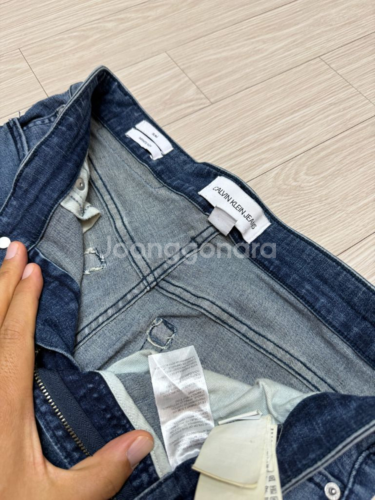 캘빈클라인 남성 슬림 청바지 W29 / L32--3