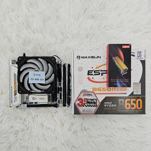 ITX/SFF B650M, AMD 7500F, 쿨러셋