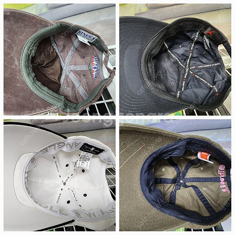 와이드앵글외 작업모자 남성모자 볼캡 작업용모자 4개 KD05--1