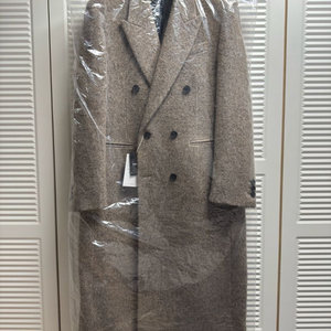 토니웩 울앤알파카 더블브레스티드코트 베이지