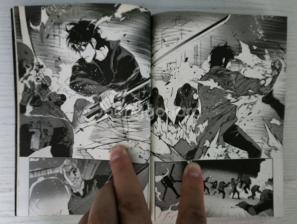 [액션만화책] 죽음이 두 사람을 갈라 놓을때까지22권--6