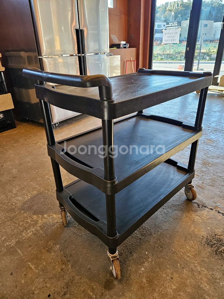 업소용 3단 서빙카트--1