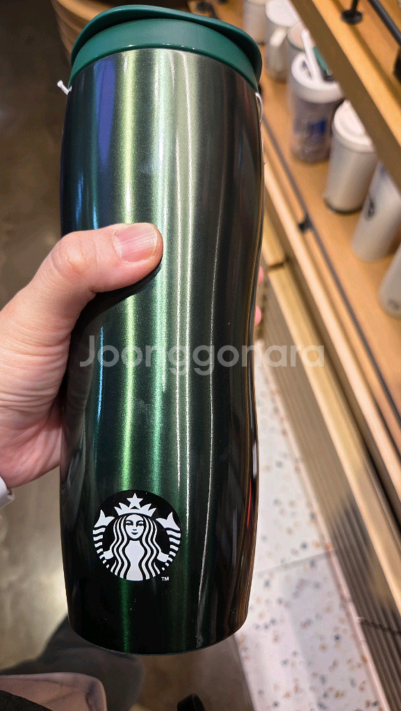 스타벅스 조이풀 콩코드 그린 텀블러591ml--0
