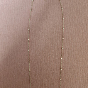 18k로즈골드목걸이