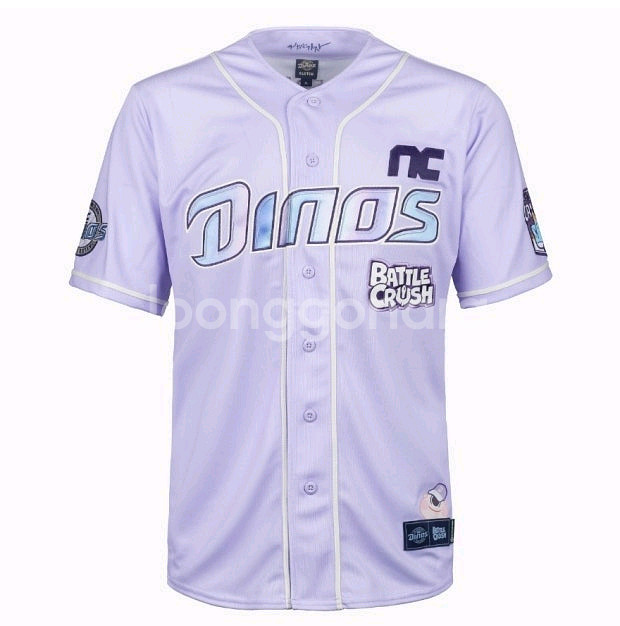 NC 다이노스 배틀크러시 클러치 유니폼 박민우마킹 90--0