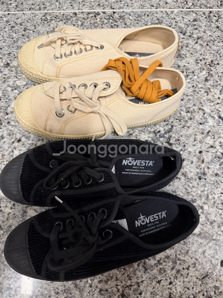 노베스타 코듀로이스니커즈, 화이트 240--0