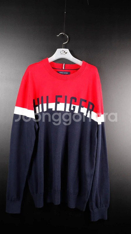 [M] 타미힐피거 스펠아웃 맨투맨--0