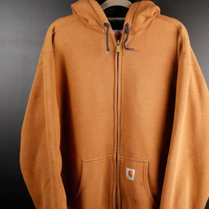 [L] 칼하트 된장 후드집업져지