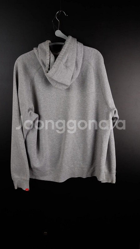 [L] 나이키 에어 회색후드티--4