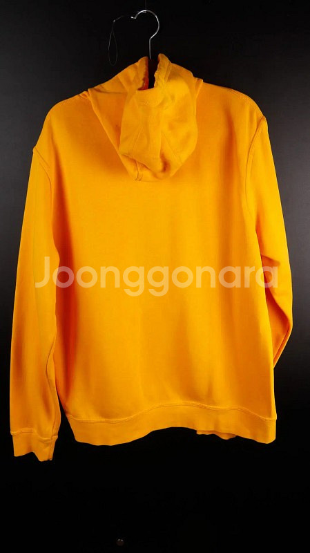 [L] 나이키 옐로 후드티--7