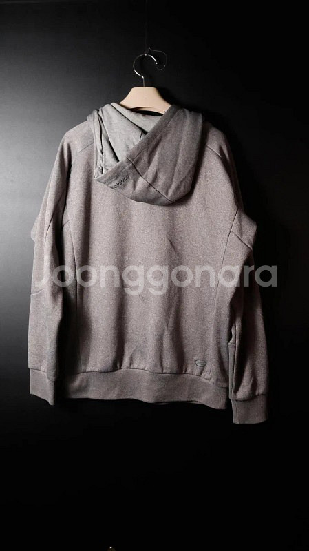 [L] 뉴발란스 회색 후드집업--5