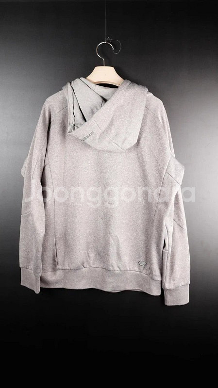 [L] 뉴발란스 회색 후드집업--7