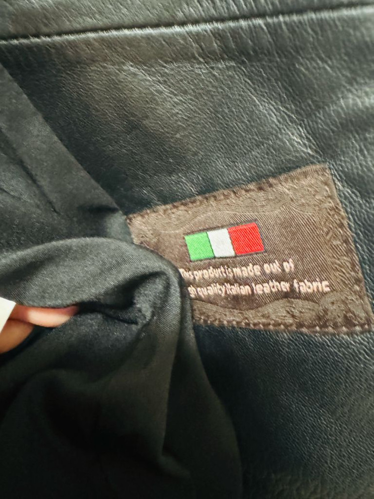 카시바디 100% 양가죽 라이더자켓 55사이즈--8