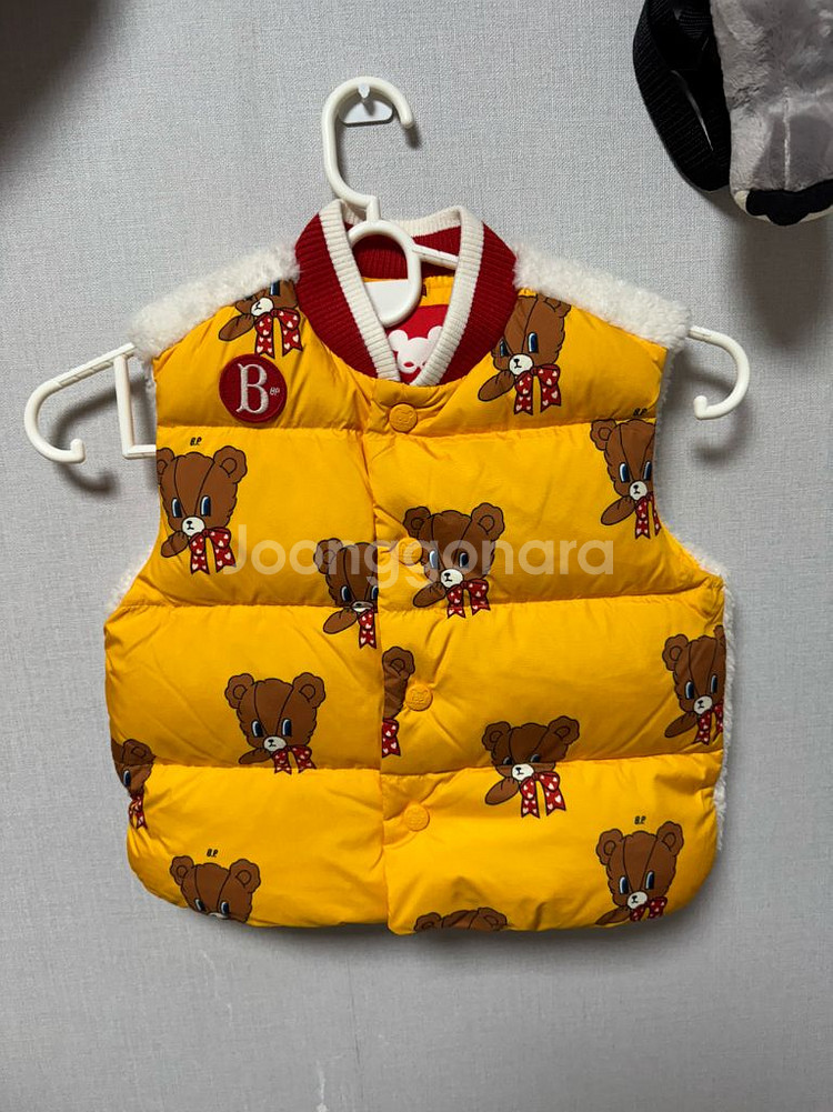 베베드피노 덕다운 패딩 조끼 베스트 90--0