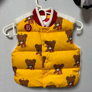 베베드피노 덕다운 패딩 조끼 베스트 90