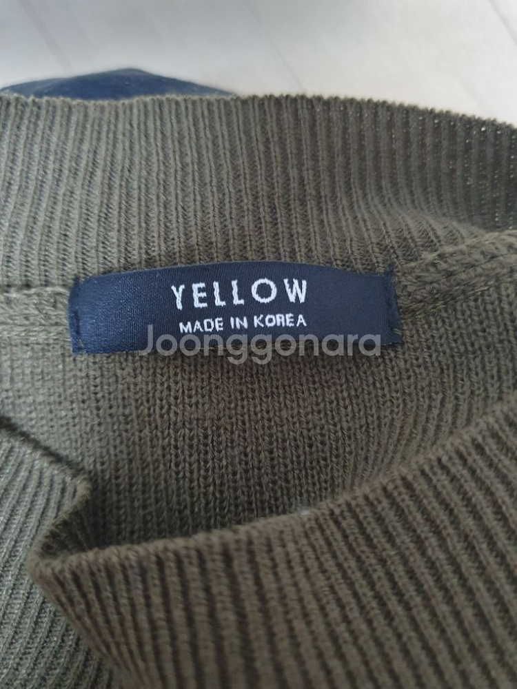 (상태좋음)갈색 니트티 프리사이즈--4