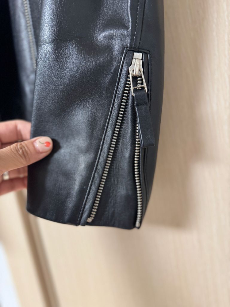 카시바디 100% 양가죽 라이더자켓 55사이즈--12