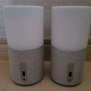 NUGU 누구 캔들 무드등 블루투스 스피커 2대 일괄