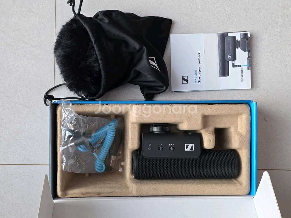 젠하이저 mke400 샷건마이크--1