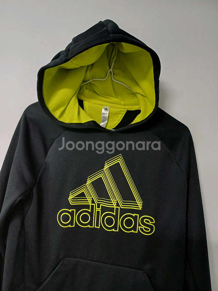 남여주니어 아디다스 기모 후드티 (스판160.80)--1