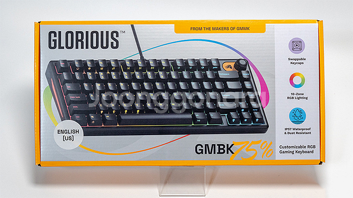 글로리어스 GMBK 75% 멤브레인 커스텀 게이밍 키보드--0