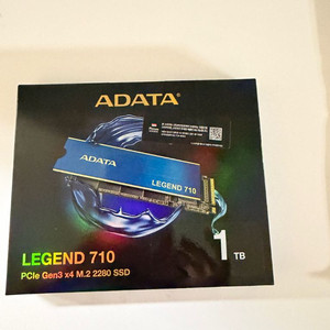 ADATA테크 레전드 710 1TB SSD 새상품 미개봉