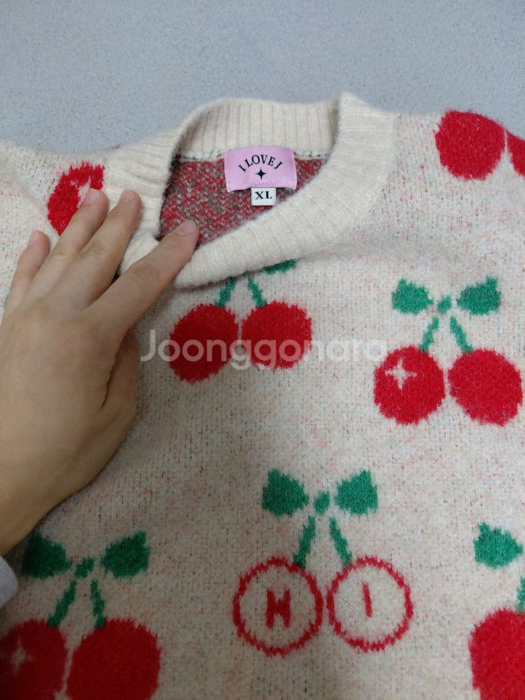 아이러브제이 니트조끼 130사이즈--2