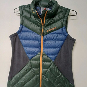 여성 블랙야크 거위솜털 패딩조끼 (90)