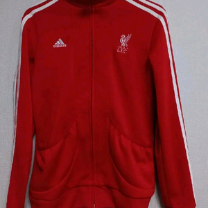 아디다스 리버풀 빨강 빨흰 빨간 트랙탑 저지 져지집업 100/L