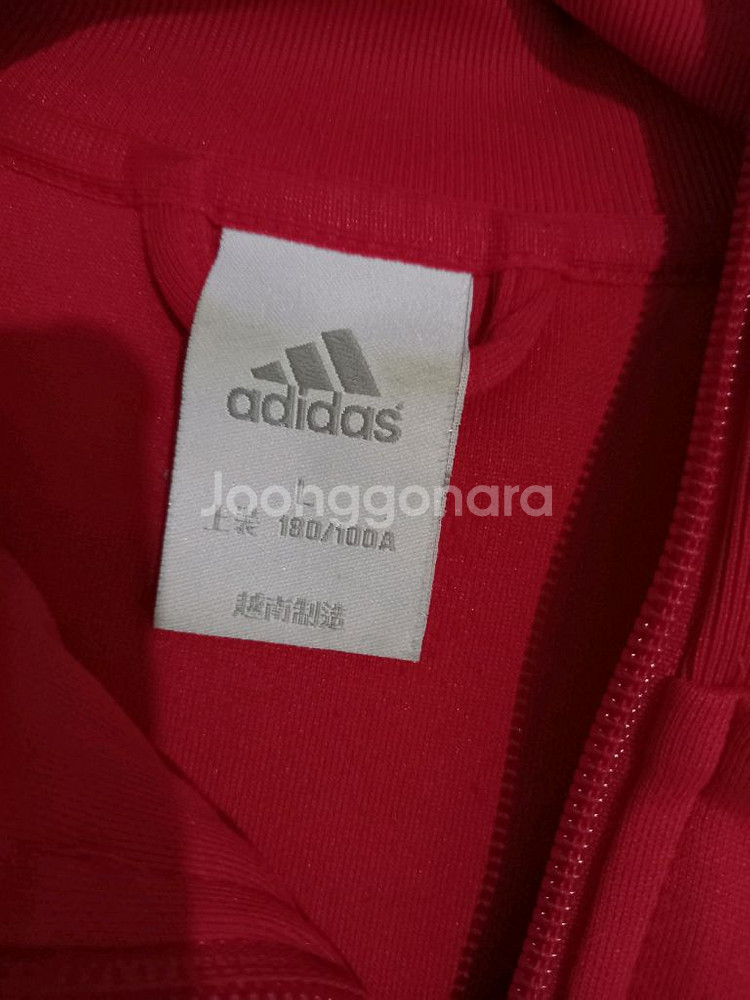 아디다스 리버풀 빨강 빨흰 빨간 트랙탑 저지 져지집업 100/L--3