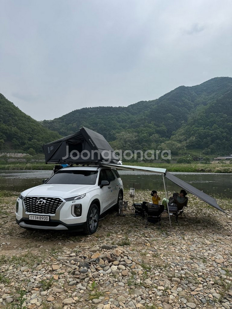 (각개가능)아이캠퍼 스카이캠프3.0 슬림 랩토도장루프탑텐트 &툴레 옴니스터 어닝2.6m--2