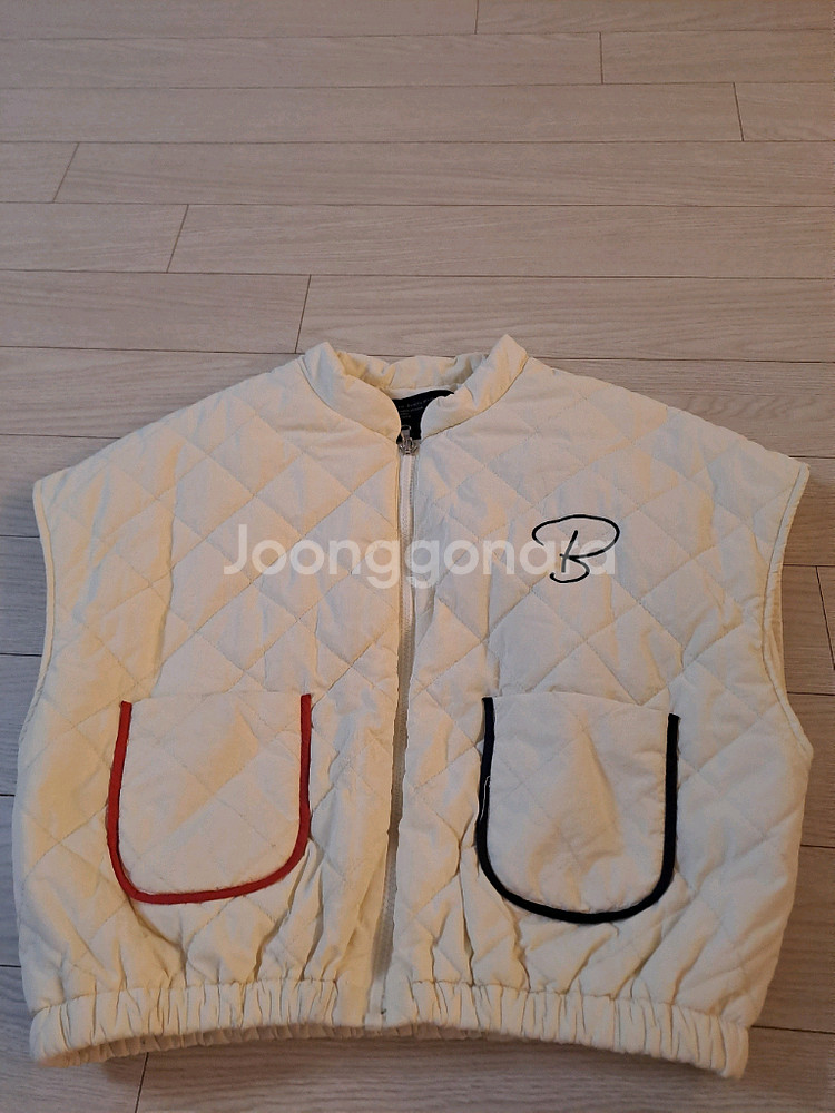 보조개 주니어 옷 퀼팅 베스트--0
