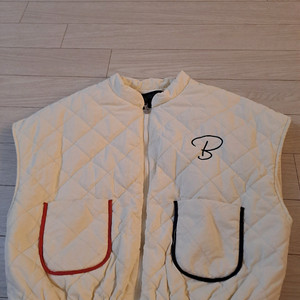 보조개 주니어 옷 퀼팅 베스트