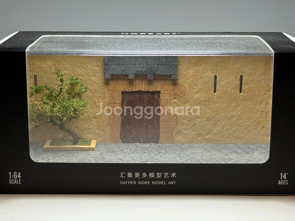 1/64 다이캐스트 모어아트, 주차장 쇼룸 디오라마 판매합니다--0