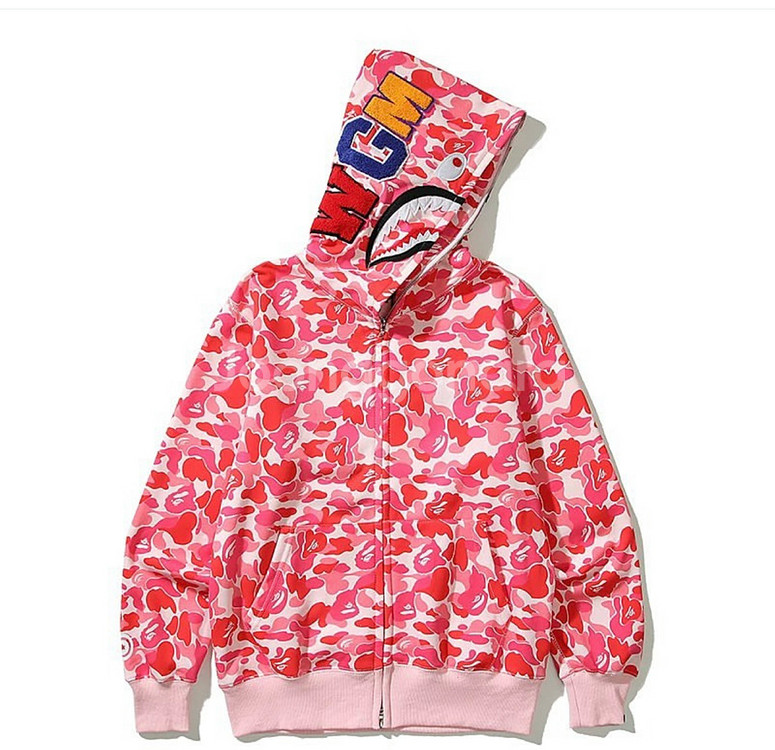 베이프 샤크 후드집업--5