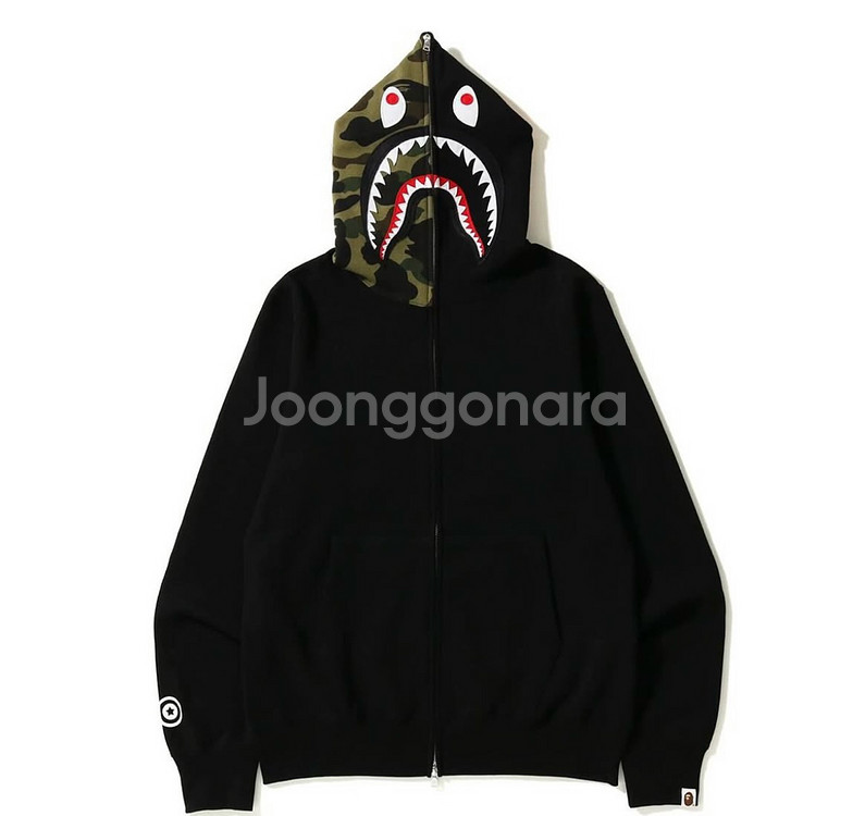 베이프 샤크 후드집업--3