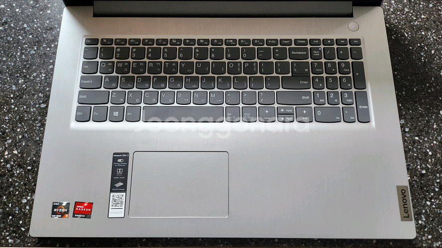 레노버 아이디어패드 슬림3 노트북/라이젠5,17.3인치--4