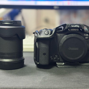 급처) 캐논 EOS R7 + RF-S 18-150 + 스몰리그 케이지