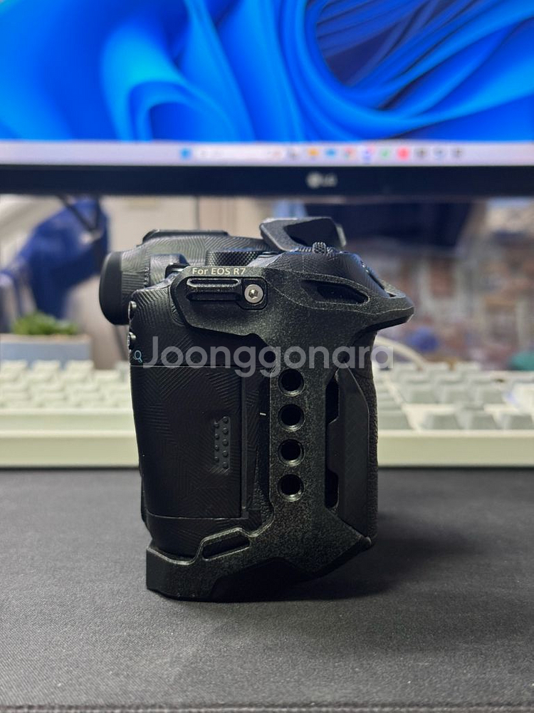 급처) 캐논 EOS R7 + RF-S 18-150 + 스몰리그 케이지--3