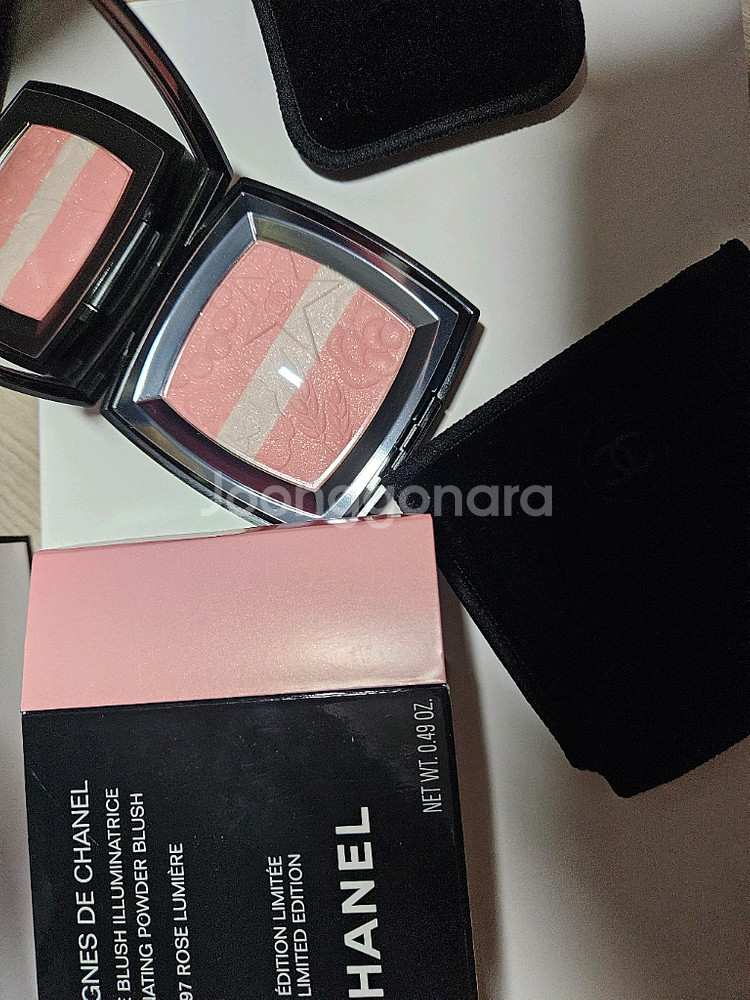 2025샤넬홀리데이블러셔 997 로즈뤼미에르--1