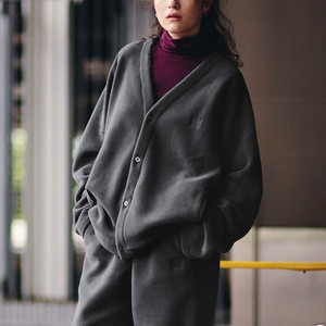 니들스 유니클로 그레이 가디건 4XL