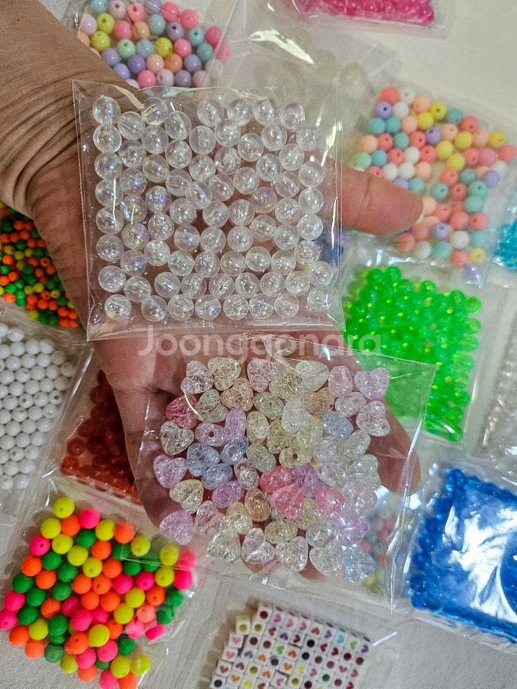 팔찌 키링 만들기 비즈 공예 재료 세트--3