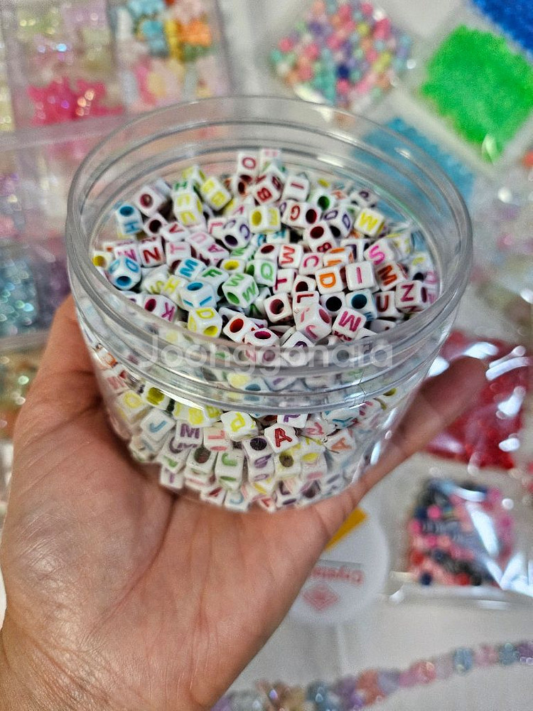 팔찌 키링 만들기 비즈 공예 재료 세트--1