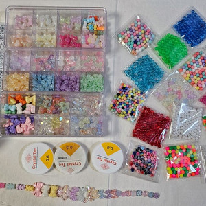 팔찌 키링 만들기 비즈 공예 재료 세트