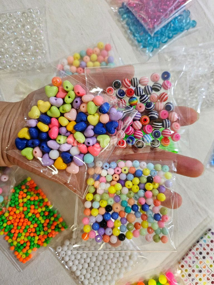 팔찌 키링 만들기 비즈 공예 재료 세트--2