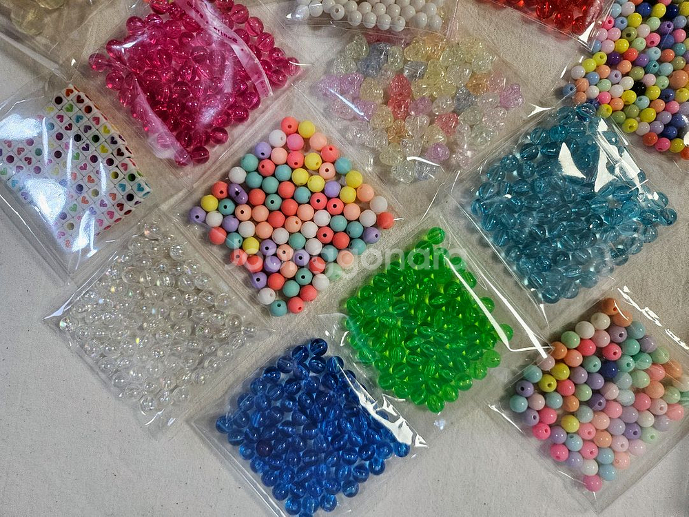 팔찌 키링 만들기 비즈 공예 재료 세트--9